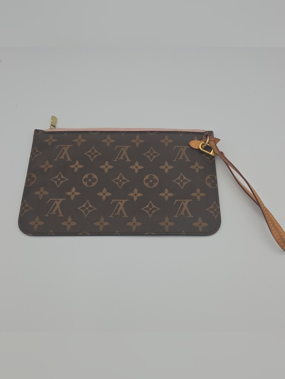 Louis Vuitton Signiture Mono Pink MM/GM Neverful Pochette (LIKE NEW)(COA)✨️🩷✨️ - Picture 12 of 15